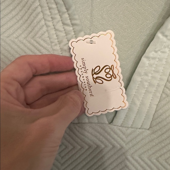 Simply Southern Light Green Midi Dress - Picture 4 of 5